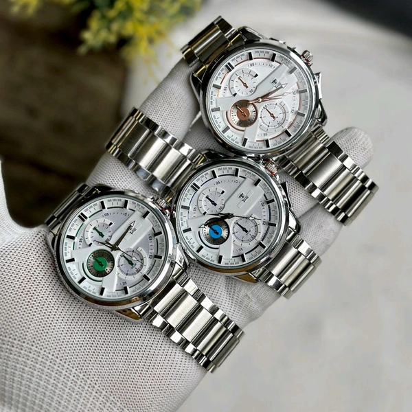 Woo Time Analog Quartz Movement Watch Collection With High Quality Strap Best finishing Body & Case - SRW1