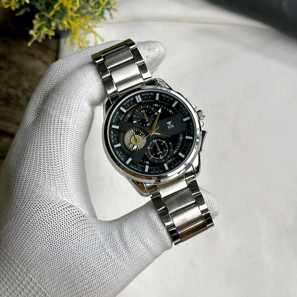 Woo Time Analog Quartz Movement Watch Collection With High Quality Strap Best finishing Body & Case - SRW5