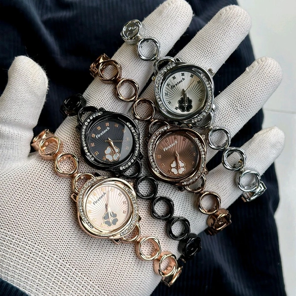 Firstech Analog Quartz Movement Collection With High Quality Strap Best finishing Body & Case - STF1