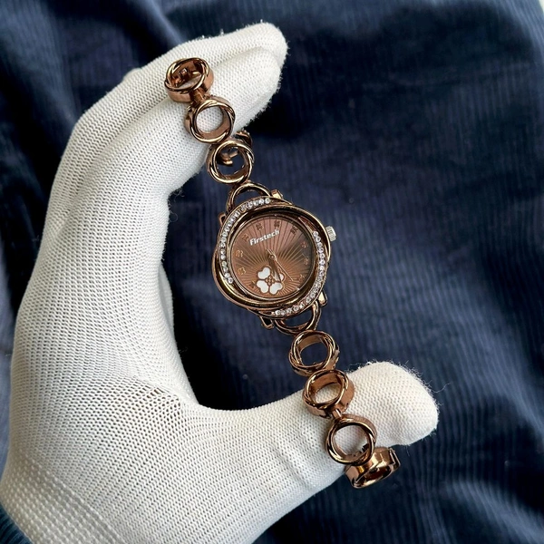 Firstech Analog Quartz Movement Collection With High Quality Strap Best finishing Body & Case - STF2