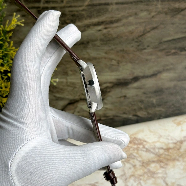Analog Automatic Top Quality Collection With High Quality Strap Best Finishing Body & Case  - Silver