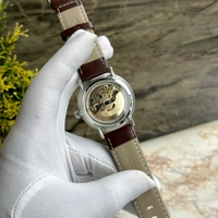 Analog Automatic Top Quality Collection With High Quality Strap Best Finishing Body & Case  - Silver