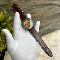 Analog Automatic Top Quality Collection With High Quality Strap Best Finishing Body & Case  - Black