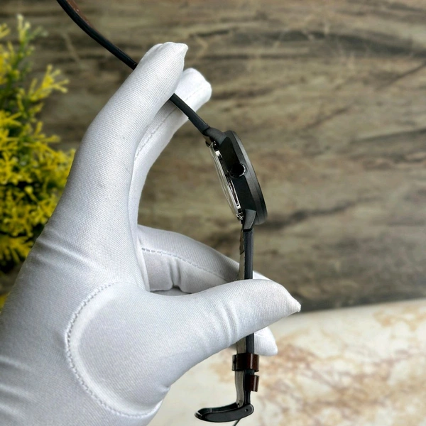 Analog Automatic Top Quality Collection With High Quality Strap Best Finishing Body & Case  - Black