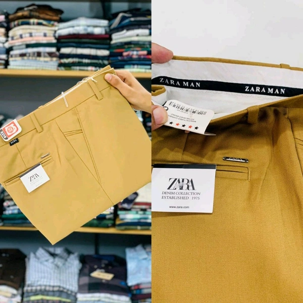 Formal Pants for Men | Men's Slim fit Formal Pant | Non Stretchable Trouser | Office wear Trousers - 36