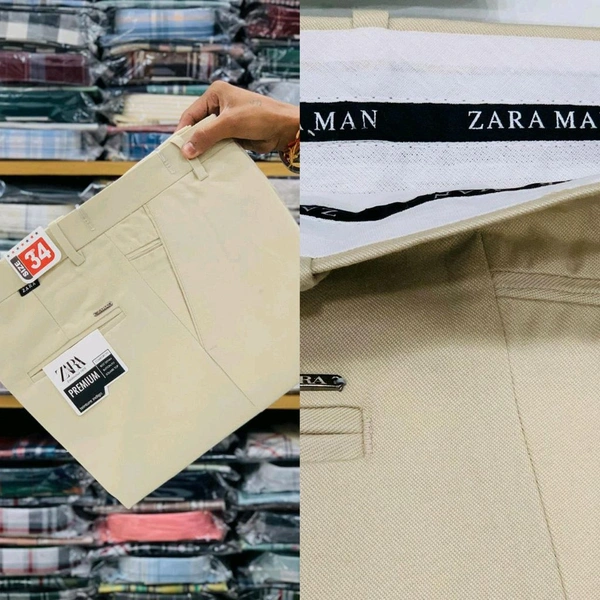 Formal Pants for Men | Men's Slim fit Formal Pant | Non Stretchable Trouser | Office wear Trousers - 34