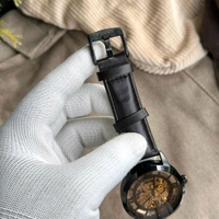 Analog Automatic Top Quality Collection With High Quality Strap Best Finishing Body & Case  - Black