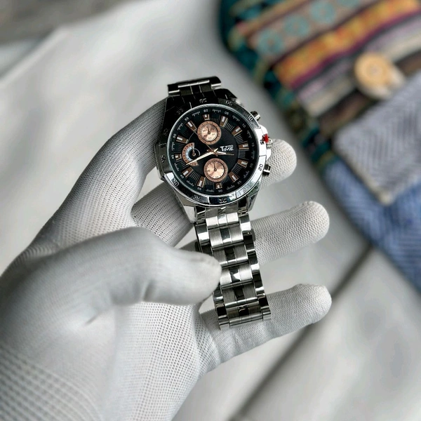 WooTime Analog Quartz Movement Collection With High Quality Strap Best Finishing Body & Case - SRW6