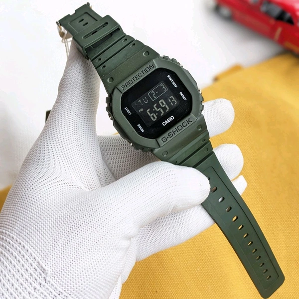 Digital Most Demanded Trending Digital Watch With High Quality Strap Best finishing Body & Case - Green