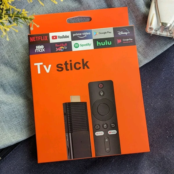 Android TV Stick With 2GB RAM 16GB Storage, High-speed Internet With Wi-fi Hdtv With Hdmi Input, YouTube, Netflix, Prime Video, Disney Plus And Other OTT Apps Support