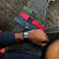 Most Demanded Trending Data Bank Calculator Digital Watch With High Quality Strap Best finishing Body & Case - Black