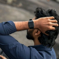 Most Demanded Trending Data Bank Calculator Digital Watch With High Quality Strap Best finishing Body & Case - Black