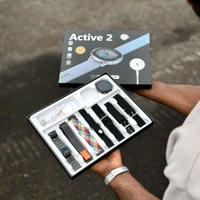 First Time In India, Active 2 Amoled Combo Set, 7 High Quality Straps, Wireless Charging Support 