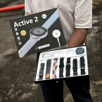 First Time In India, Active 2 Amoled Combo Set, 7 High Quality Straps, Wireless Charging Support 