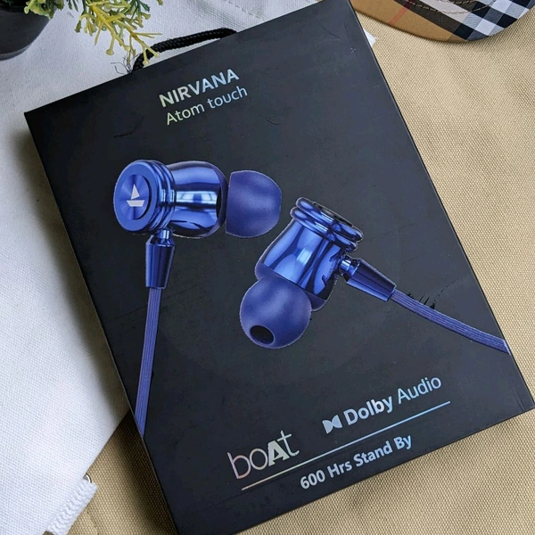 Most Demanded High Quality Nirvana Atom Touch Neckband On Stock With 1 Month Sr Shopy Warranty