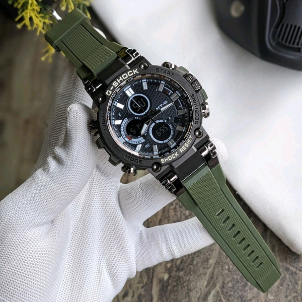 Analog And Digital High Quality Quartz Movement Watch Collection With High Quality Strap Best finishing Body & Case - SRG7