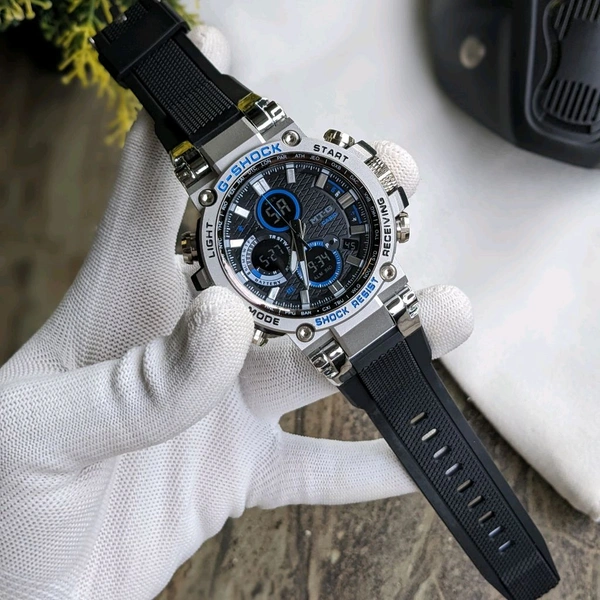 Analog And Digital High Quality Quartz Movement Watch Collection With High Quality Strap Best finishing Body & Case - SRG8
