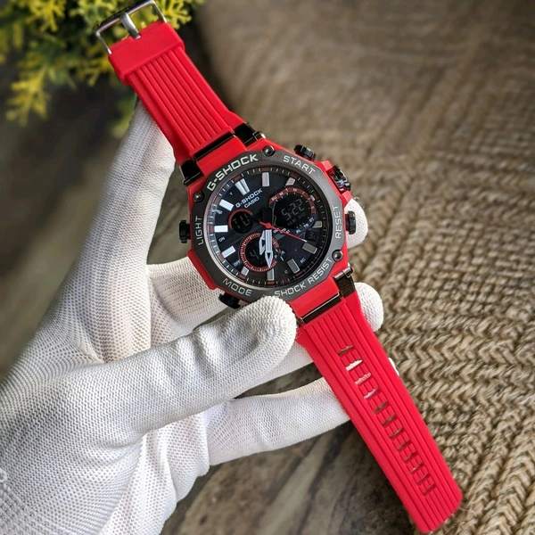 Analog And Digital High Quality Quartz Movement Watch Collection With High Quality Strap Best finishing Body & Case - SRG3
