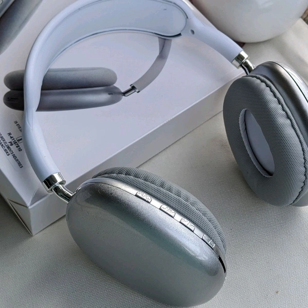 P9 Wireless Budget Best Quality Headphone With Mic | Best Sound And Mic Quality  - Gray