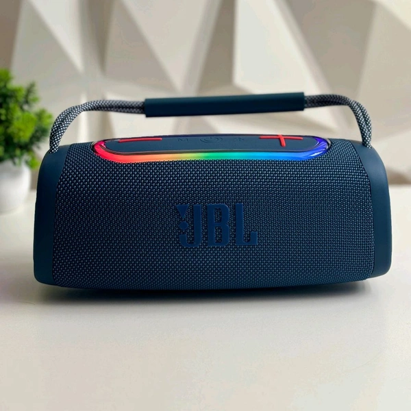 Boombox Wireless Bluetooth Speaker With Rbg Light | Powerful Sound Quality With Heavy Bass | Lights Sync With Music - STB2
