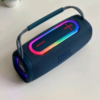 Boombox Wireless Bluetooth Speaker With Rbg Light | Powerful Sound Quality With Heavy Bass | Lights Sync With Music - STB2