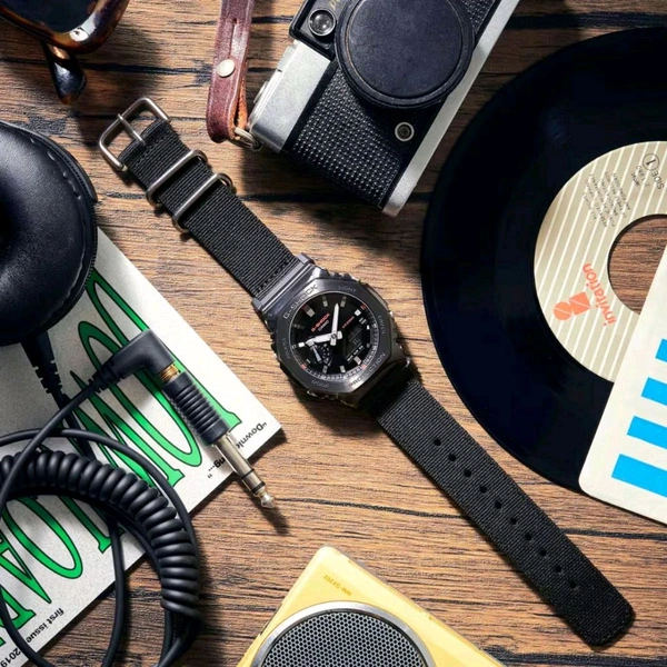 Analog And Digital Metal Clad Watch Gm-2100 Japan Quality | Analog Digital 2100 Series GM-2100CB-1A