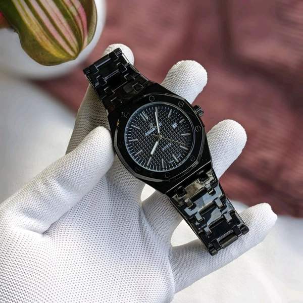 Analog Royal Oak High Quality Quartz Movement Collection With High Quality Strap Best finishing Body & Case - SRA4