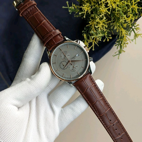 Analog 1853 Chronograph Top Quality Collection With Analog Brand Print Easy Operated Lock - SRT2