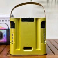 Portable Bluetooth Speaker Dynamic Sound with 2 wireless mics Karaoke 15 W Bluetooth Speaker (Stereo Channel) - STR3