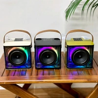 Portable Bluetooth Speaker Dynamic Sound with 2 wireless mics Karaoke 15 W Bluetooth Speaker (Stereo Channel) - STR3