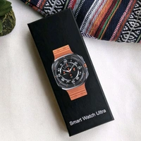 Most Demanding Ultra Budget Model, Watch 7 Ultra Smartwatch, Always On Display, On/Off Logo - Black