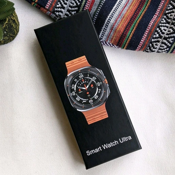 Most Demanding Ultra Budget Model, Watch 7 Ultra Smartwatch, Always On Display, On/Off Logo - Black