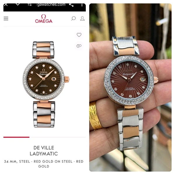 Analog De Ville Chronological High End Quartz Movement Watch Collection 