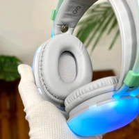 Presenting You All, New Rgb Colour Headphones, Multi Colour Led Light Inbuilt Headphones Heavy Quality Top Look For Gaming And Night Clubs / Party - SRH2