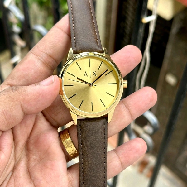 Analog Cayde AX2707 High Quality Quartz Movement Machinery Watch