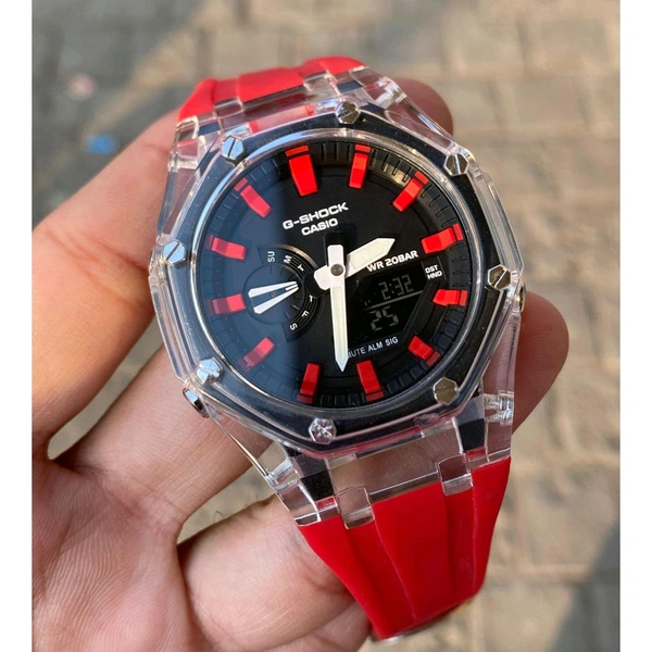 Most Demandes Analog And Digital GA-2100 High Quality With High Quality Strap Best finishing Body & Case - SRG1