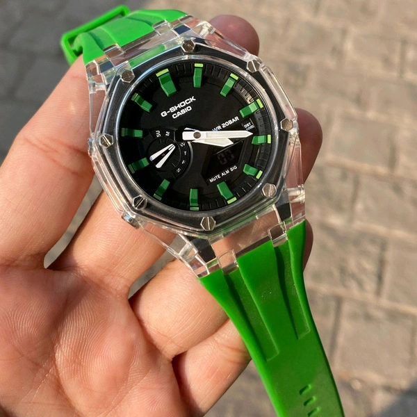 Most Demandes Analog And Digital GA-2100 High Quality With High Quality Strap Best finishing Body & Case - SRG3