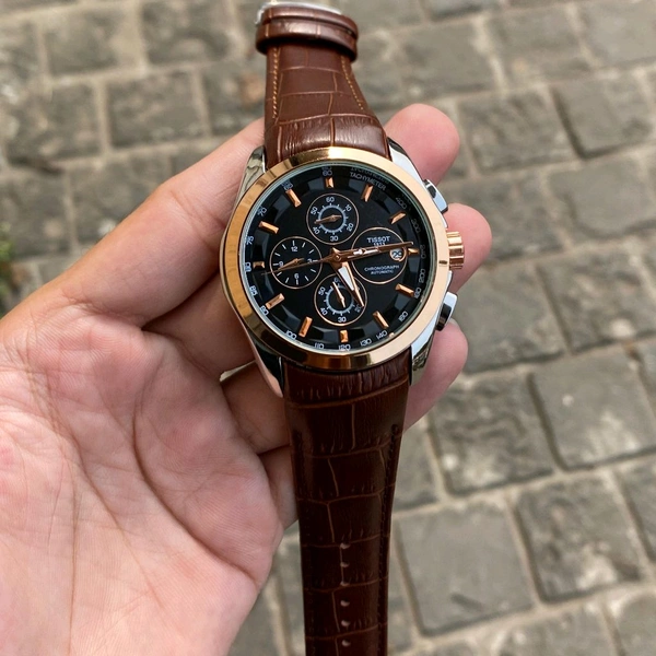 Analog 1853 Chronograph Top Quality Collection With Analog Brand Print Easy Operated Lock - SRH3