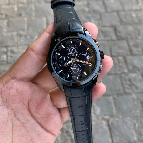 Analog 1853 Chronograph Top Quality Collection With Analog Brand Print Easy Operated Lock - SRH2