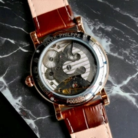 Analog Rotating Tourbillon Pendulum Charge Japanese Automatic Movement Watch Collection