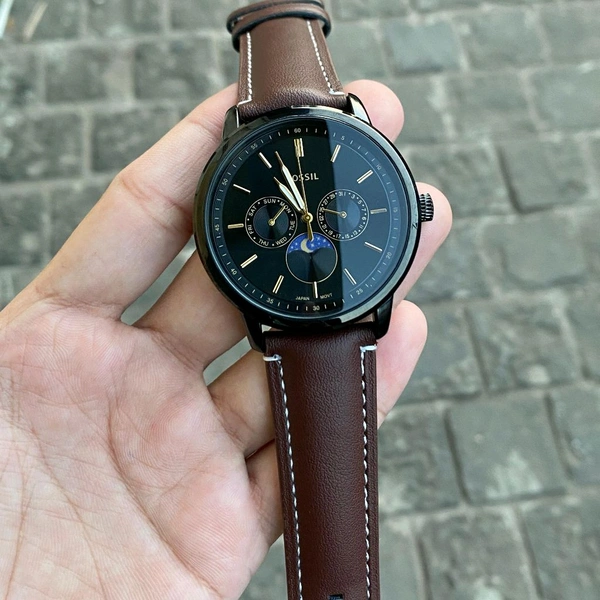 Analog FS5905 Moonphase Neutra Chronograph 100% Quality Performance Quartz Chronograph Machinery Watch - SRH3