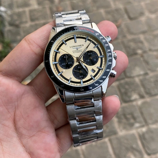 Analog Master Reliable Quality Stop Watch Chronograph Quartz Machinery Watch Collection  - STB3