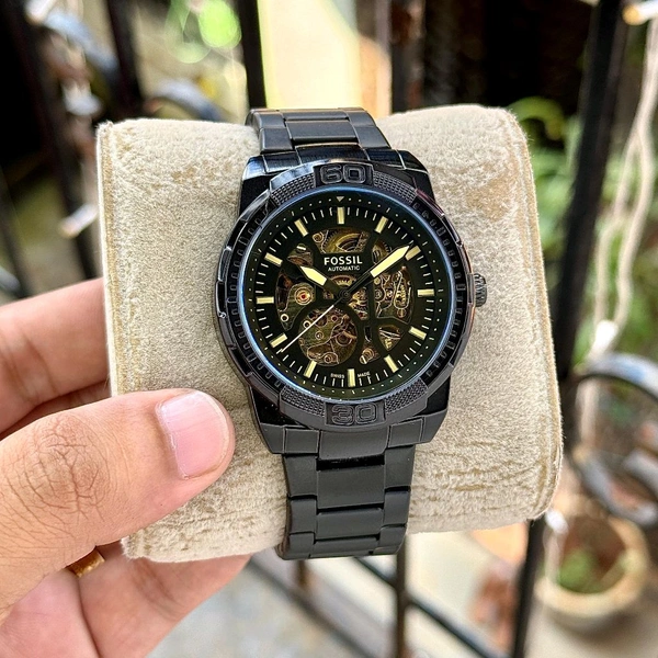 Analog Modern Machine Original Japanese Automatic Engine Watch 
