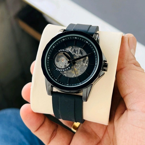 Analog Modern Machine Original Japanese Automatic Engine Watch 