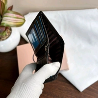 Classic Men's Genuine Leather Wallet, High Quality Wallet with Brand Box Packing, Perfect For Gifting