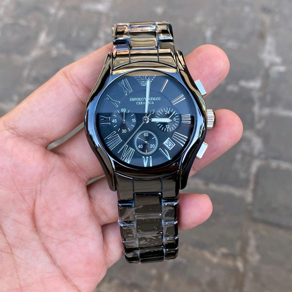 Ar1400 Armani Watches Price New]EMPORIO ARMANI CERAMICA Men's