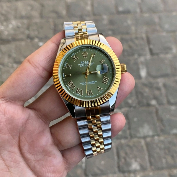 Analog Datejust Quartz Movement Collection With High Quality Strap Best finishing Body & Case - SRL1