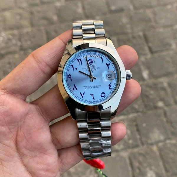 Analog Day Date High Quality Quartz Movement Collection With High Quality Strap Best finishing Body & Case - SRH2