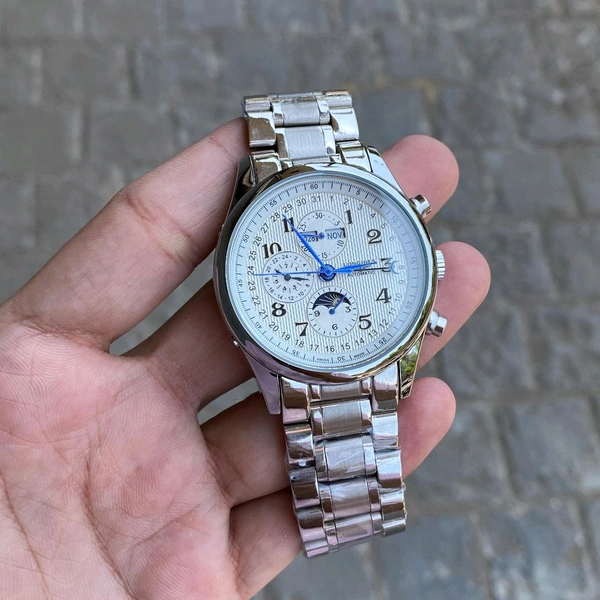 Analog L2.673.4.78.6 Automatic Back Open Japanese Machinery Watch - SRG1