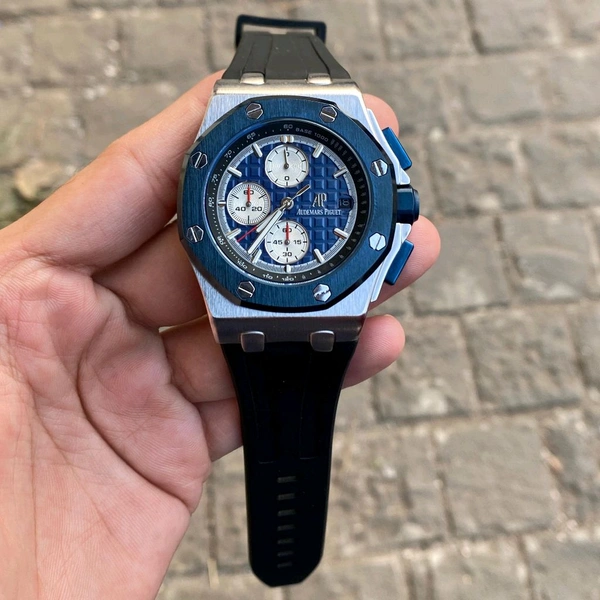 Analog Royal Oak Offshore Diver High Quality Chronograph Machinery Watch - SRA1